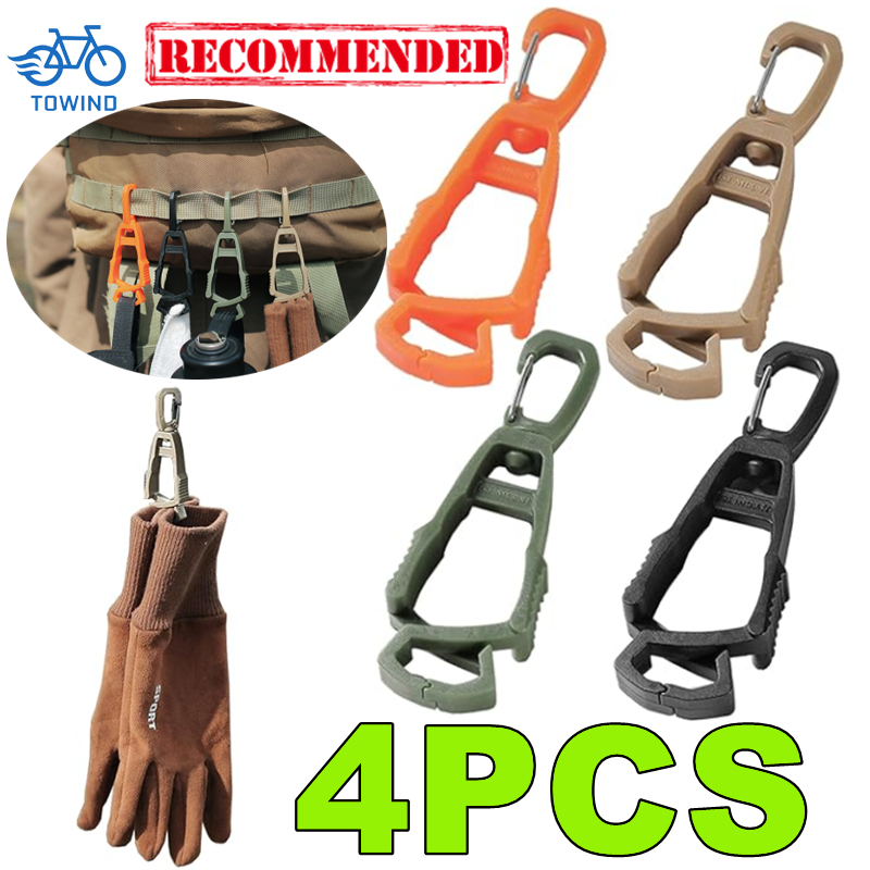 Fire Starting Kit - New 4-1PC Outdoor Protective Gloves Clip