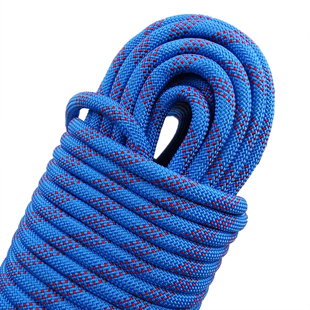 50m Static Climbing Rope 8mm O - مراجعة Rescue Rope Throw وسعره