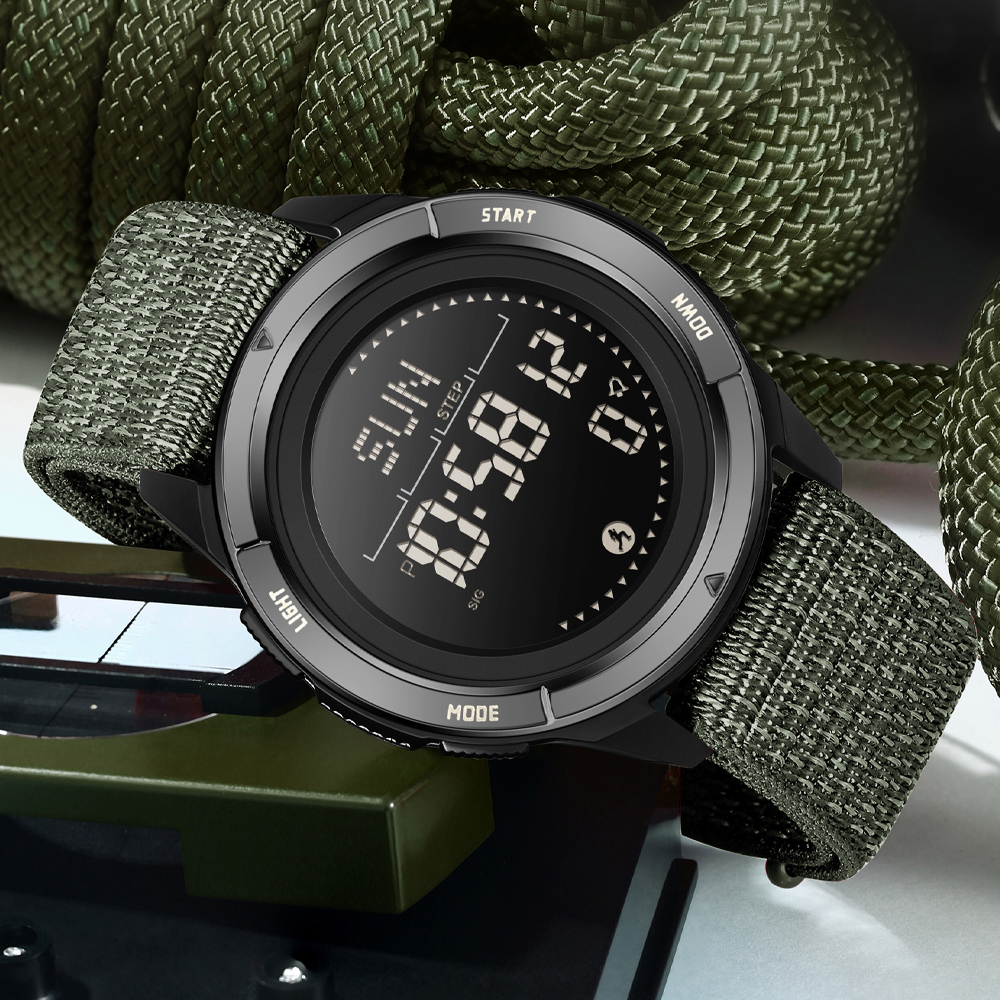 SANDA Brand Electronic Watches - مراجعة Compass Lensatic وسعره
