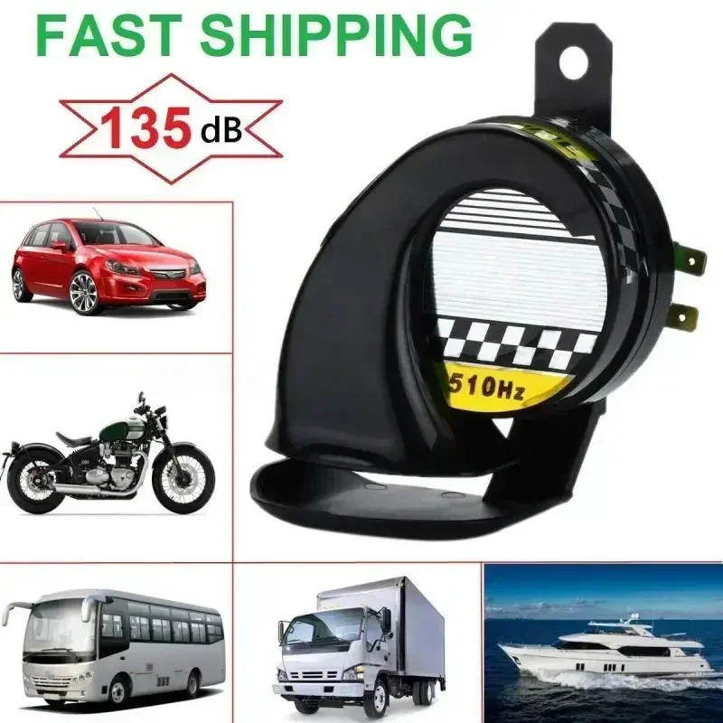 Car Motorcycle Horns 12V 130dB - مراجعة Emergency Whistle Loud وسعره