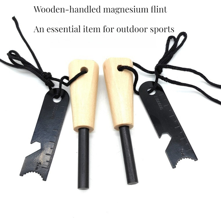 Outdoor Survival Flint Fire St - مراجعة Magnesium Fire Starter وسعره