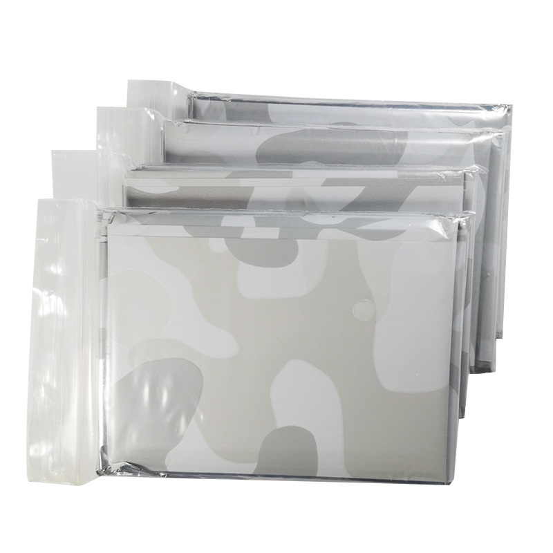 1pcs Emergency Thermal Blanket - مراجعة Emergency Poncho Rain وسعره