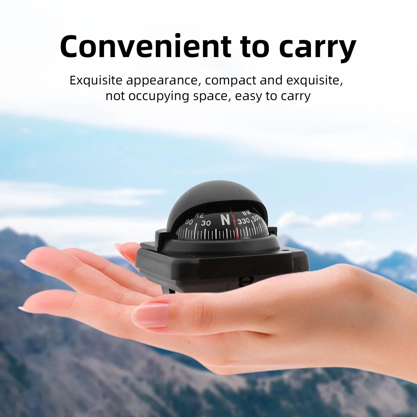 Vehicle Navigation Car Compass - مراجعة Compass Lensatic وسعره