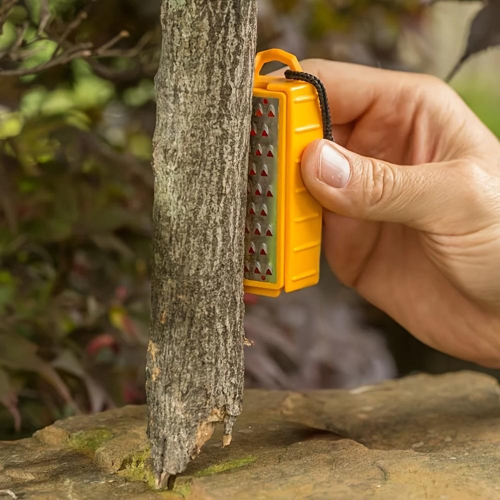 Outdoor Magnifying Glass Card  - مراجعة Fire Starting Kit وسعره