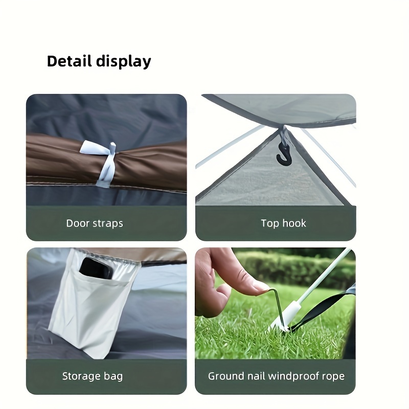 Outdoor Camping Portable Foldi - مراجعة Emergency Mylar Tent وسعره