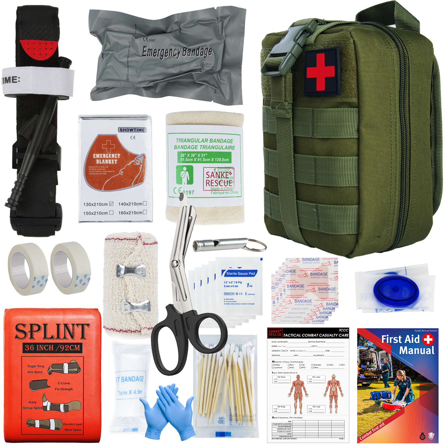 Sanke Rescue EDC Pouch First A - مراجعة Bivy Bag Emergency وسعره