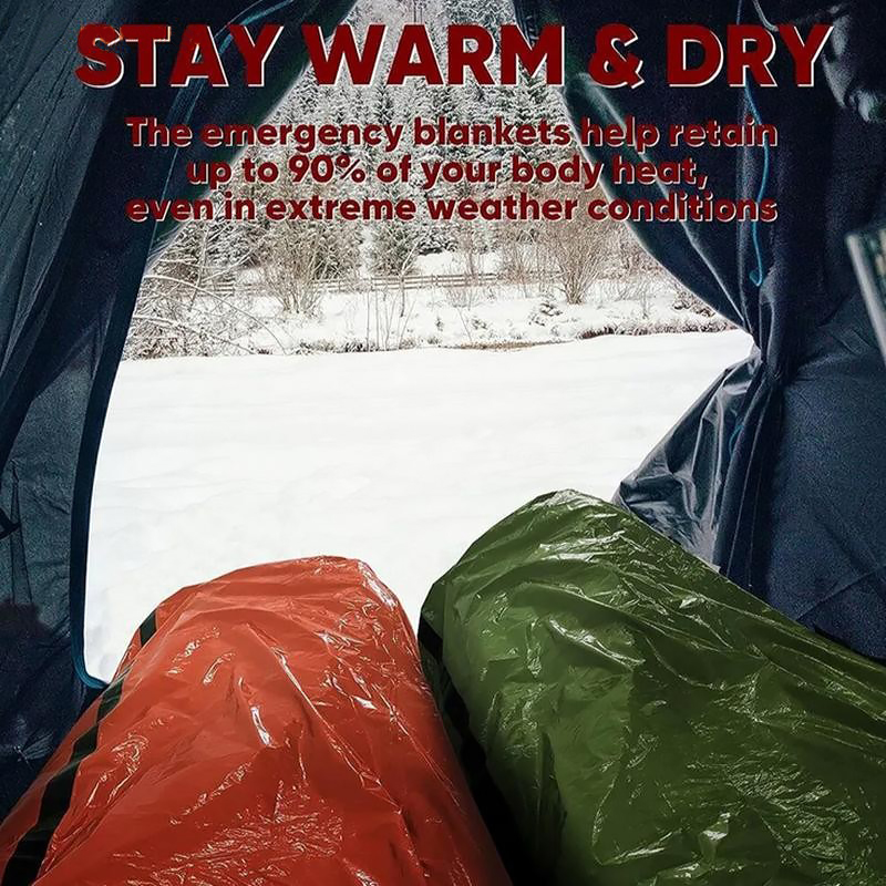 For Camping Hiking Emergency S - مراجعة Emergency Mylar Tent وسعره