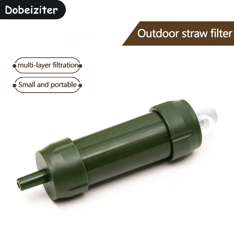 Mini Water Filter Straw Portab - مراجعة Water Purification Straw وسعره
