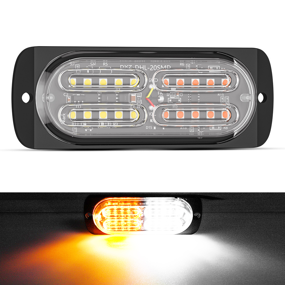 1pcs Led Strobe Warning Light  - مراجعة Sos Light Strobe وسعره