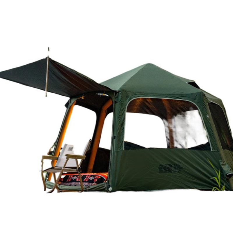 Automatic inflatable tent Outd - مراجعة Emergency Mylar Tent وسعره