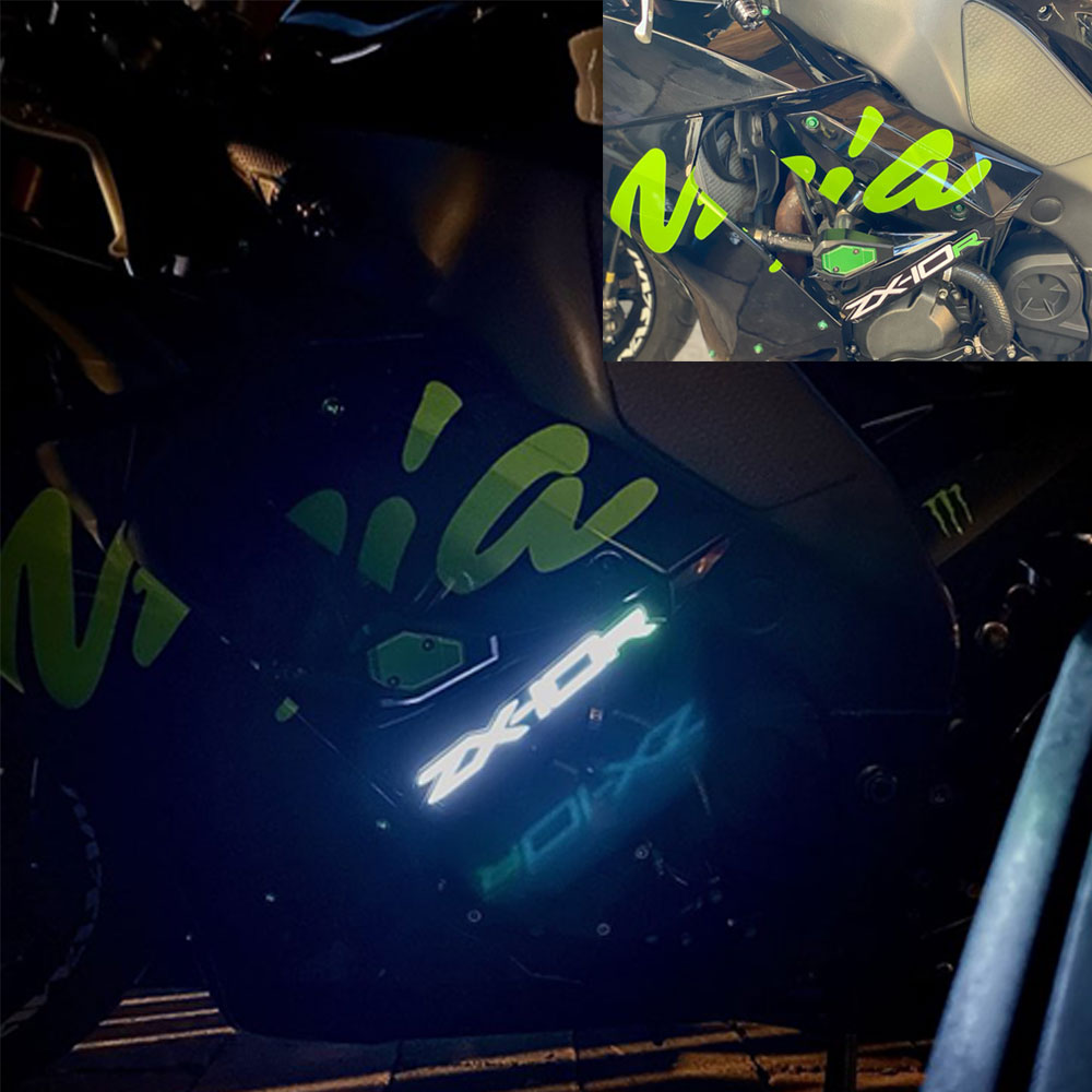 For Kawasaki ZX-10R ZX-6R NINJ - مراجعة Sos Light Strobe وسعره