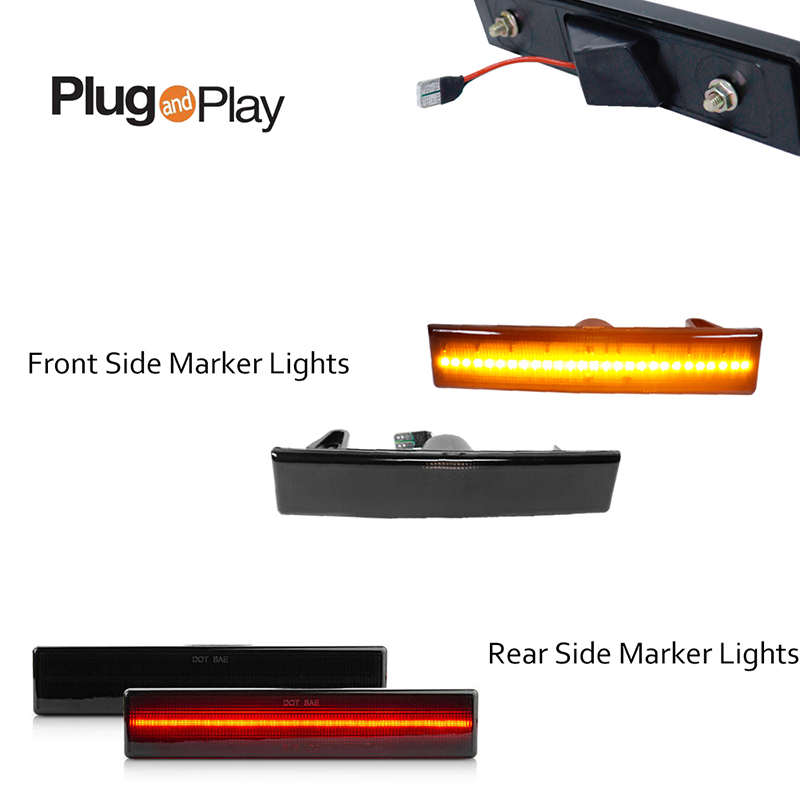 Front Amber / Rear Red LED Car - مراجعة Signal Flare Kit وسعره