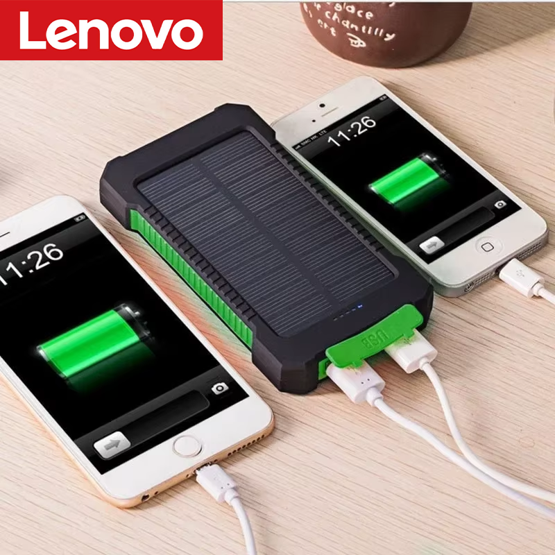 Lenovo 500000mAh Solar Power B - مراجعة Solar Emergency Charger وسعره