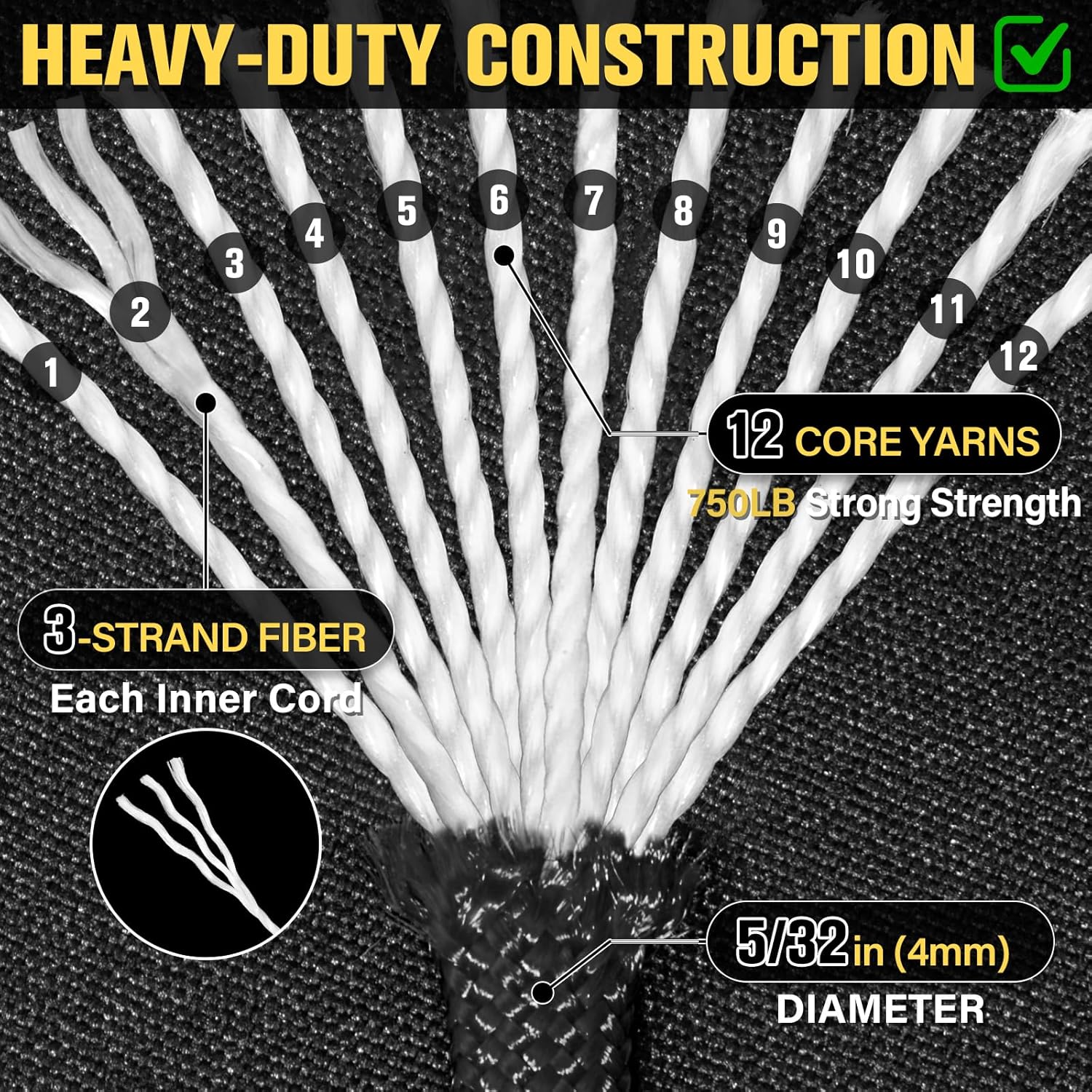 750lb Paracord Rope 1000ft/500 - مراجعة Para Cord 1000Ft وسعره
