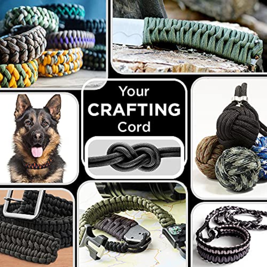 5/32 Paracord Rope 1000 1000ft - مراجعة Para Cord 1000Ft وسعره