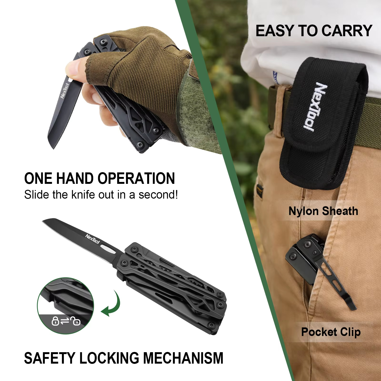 Nextool Black Knight 11 in 1 F - مراجعة Multi Tool Plier وسعره