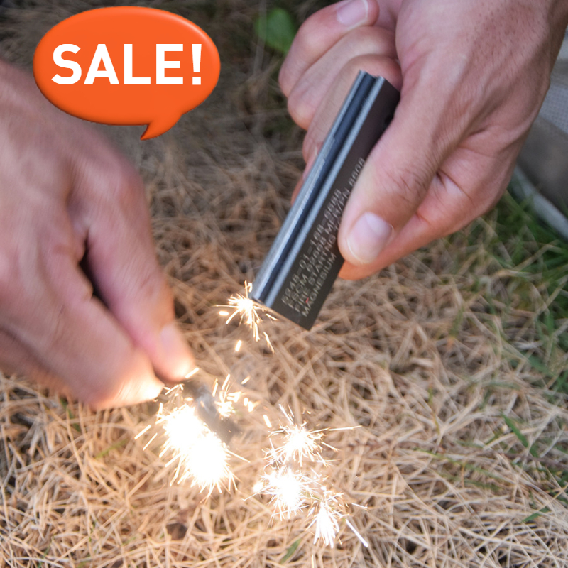 Waterproof Magnesium Flint & S - مراجعة Magnesium Fire Starter وسعره
