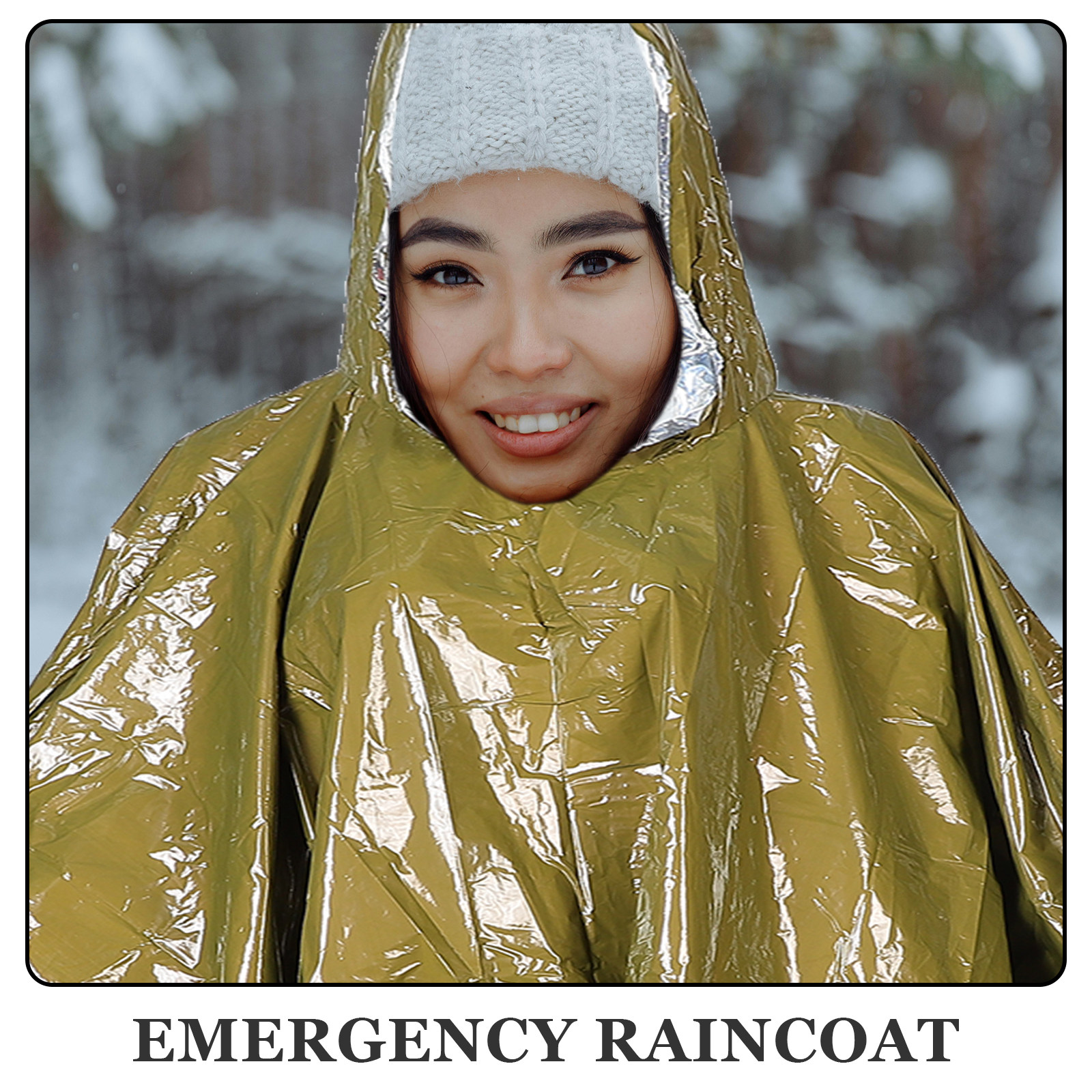 2Pcs Emergency Survival Poncho - مراجعة Emergency Poncho Rain وسعره