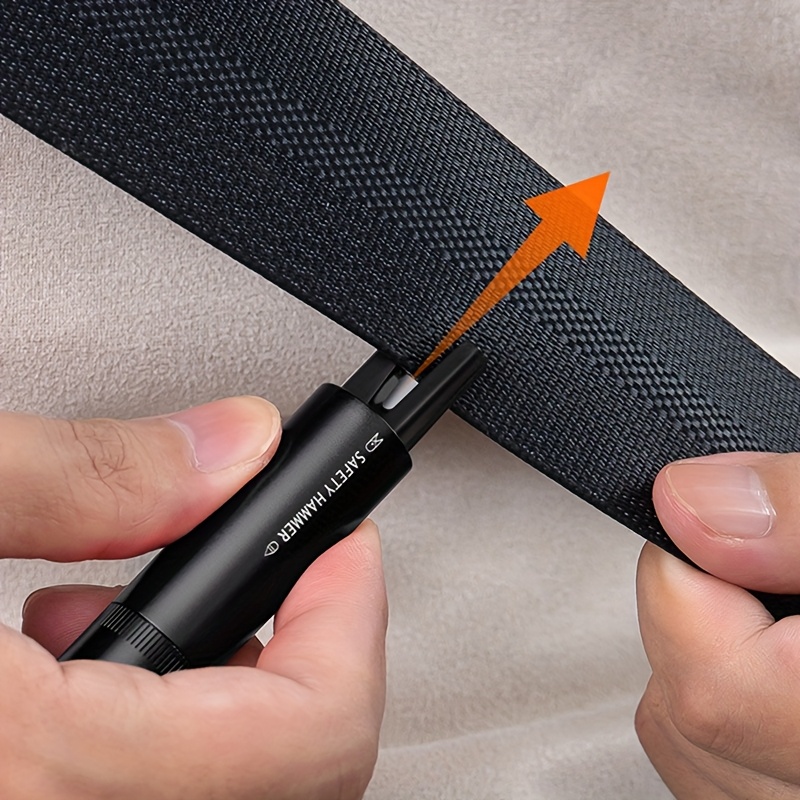 2-in-1 Car Safety Hammer with  - مراجعة Rescue Rope Throw وسعره