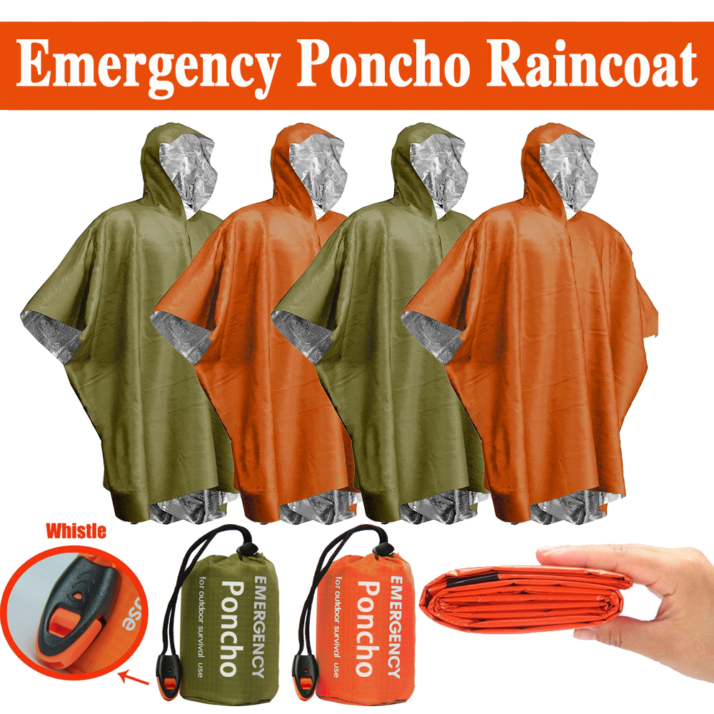 Emergency Rain Poncho Thermal  - مراجعة Emergency Poncho Rain وسعره
