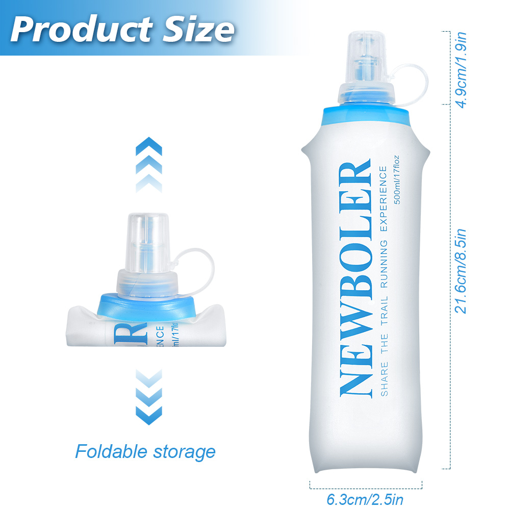 150/250/300/500/750ml Outdoor  - مراجعة Water Bag Collapsible وسعره
