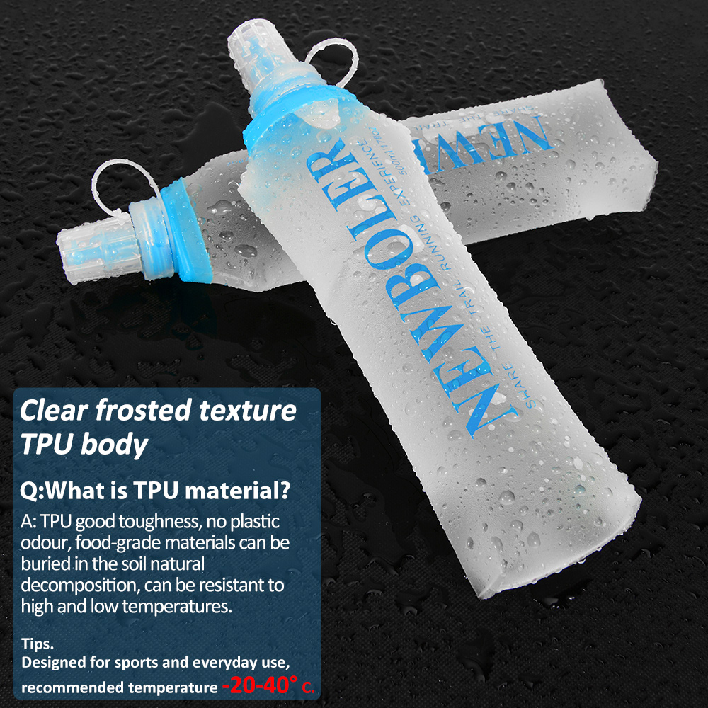 150/250/300/500/750ml Outdoor  - مراجعة Water Bag Collapsible وسعره