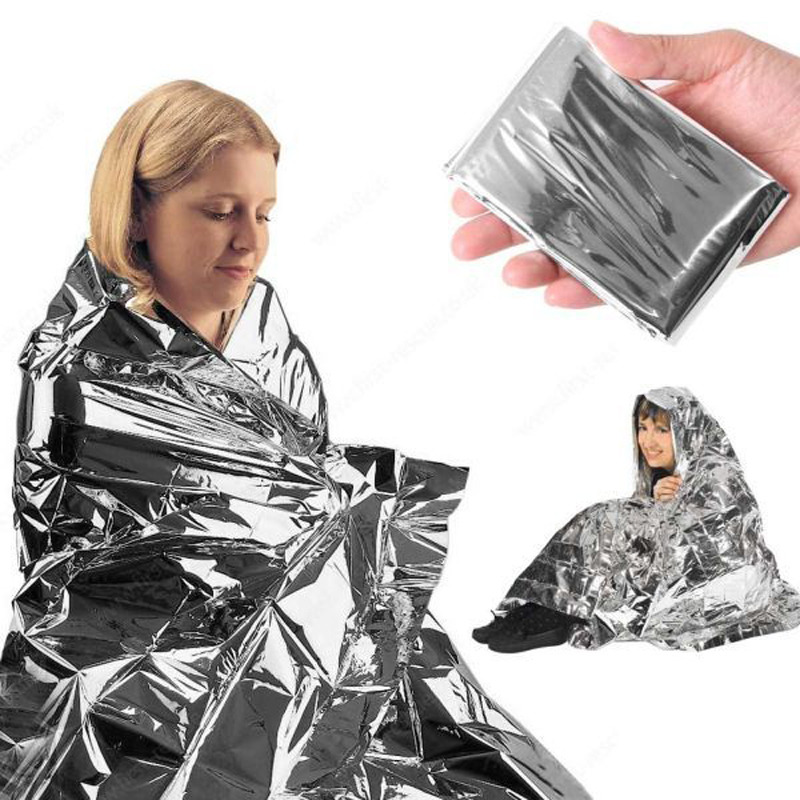 Emergent Blanket Mylar Thermal - مراجعة Emergency Mylar Tent وسعره