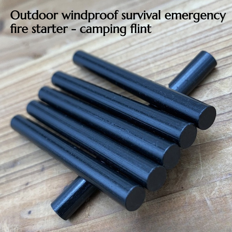 2PCS Large-sized Solid Fire-st - مراجعة Magnesium Fire Starter وسعره