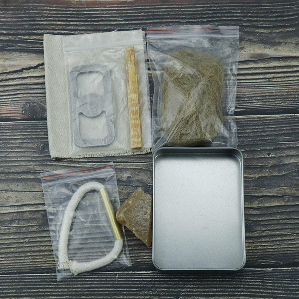 1 Set Fire Starter Rope Campin - مراجعة Fire Starting Kit وسعره
