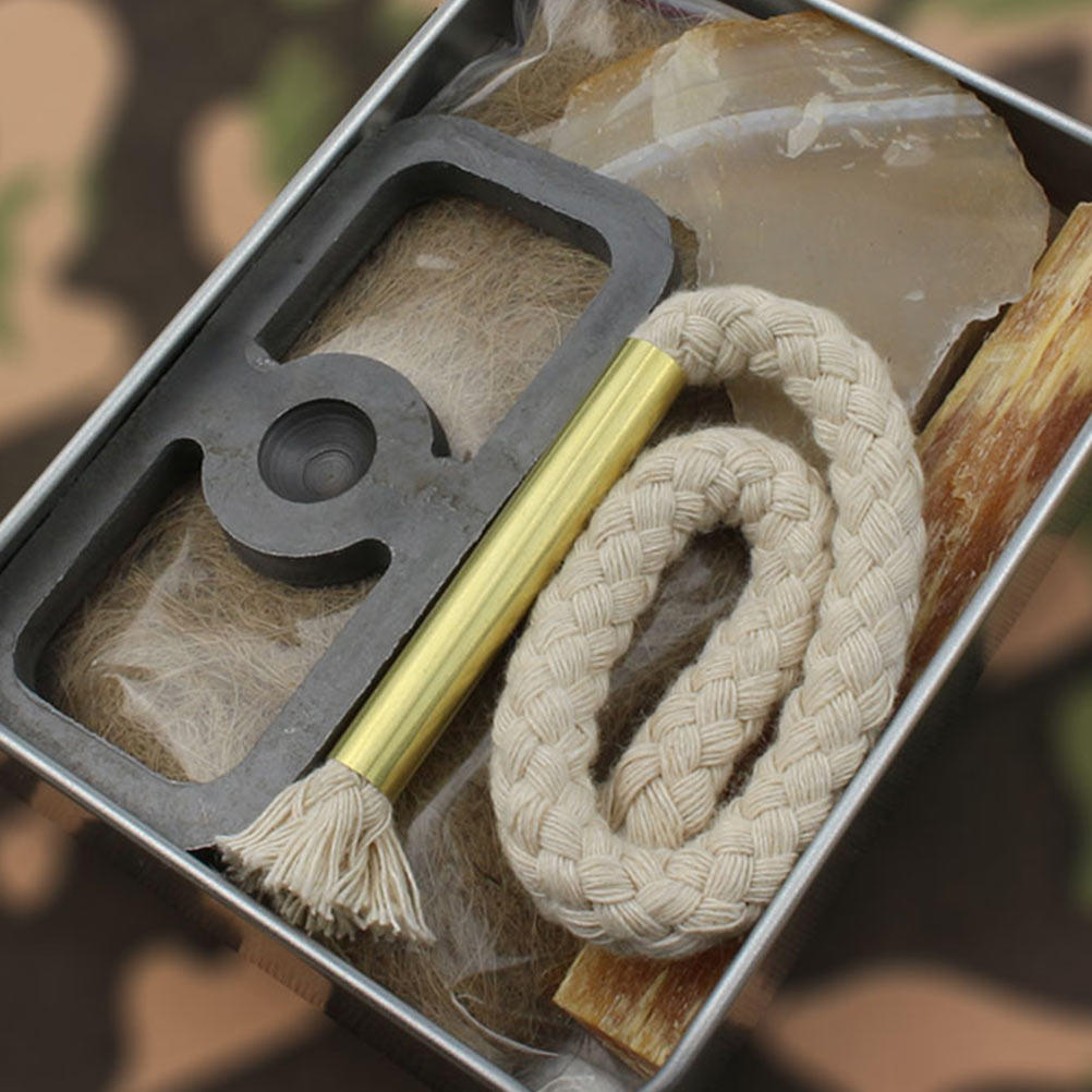 1 Set Fire Starter Rope Campin - مراجعة Fire Starting Kit وسعره