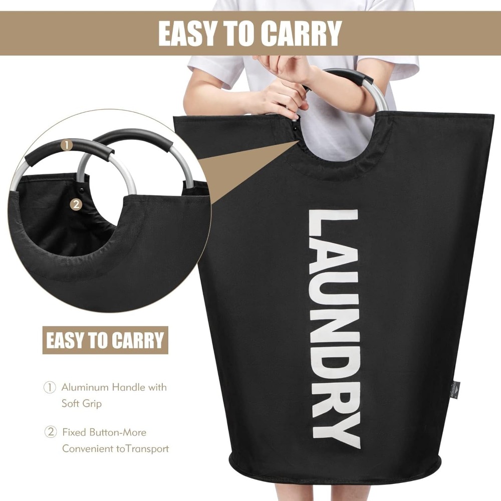 1pc Large Laundry Basket，Colla - مراجعة Water Bag Collapsible وسعره