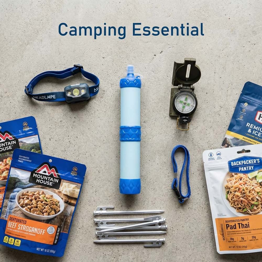 Mini Mini Water Filter Straw S - مراجعة Water Purification Straw وسعره