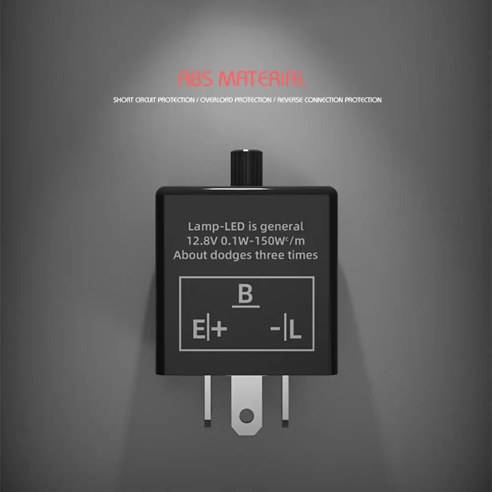 12v 3 pin Adjustable LED Flash - مراجعة Sos Light Strobe وسعره
