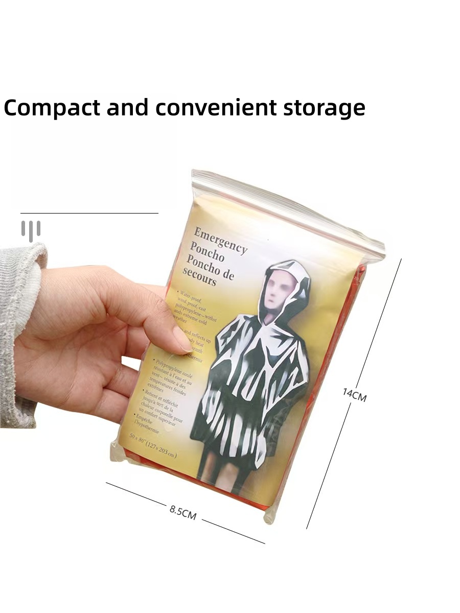 Outdoor Portable Emergency Rai - مراجعة Survival Blanket Reflective وسعره