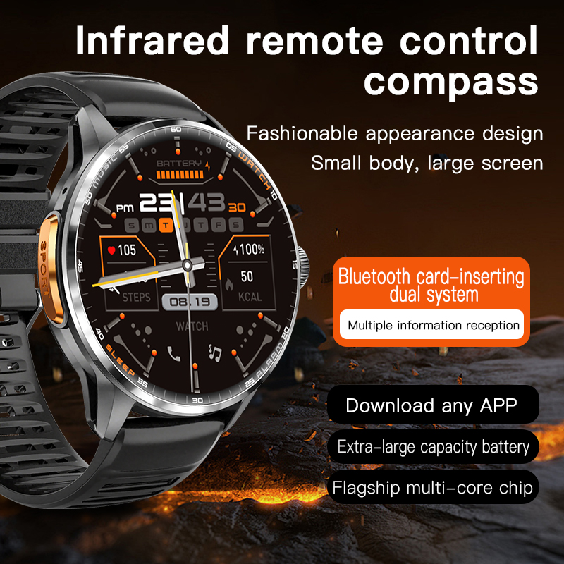 5G/4G Full Network Smart Watch - مراجعة Compass Lensatic وسعره
