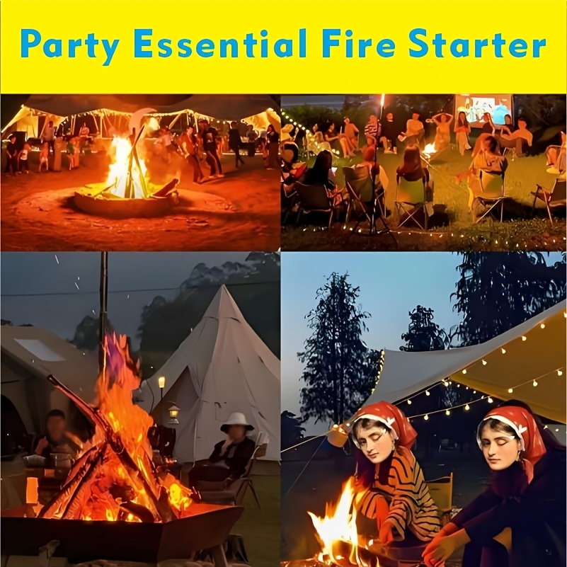 50PCS Outdoor fire starter,wat - مراجعة Bivy Bag Emergency وسعره