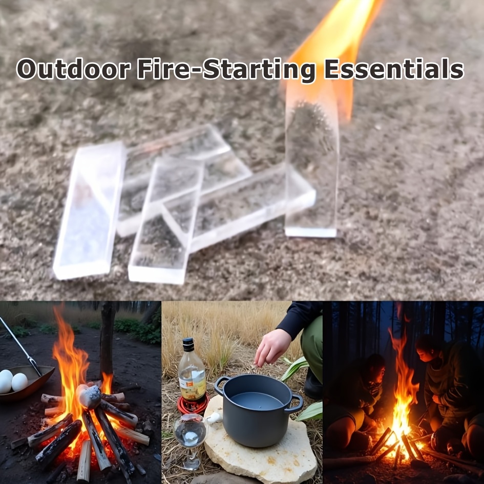 50PCS Outdoor fire starter,wat - مراجعة Bivy Bag Emergency وسعره