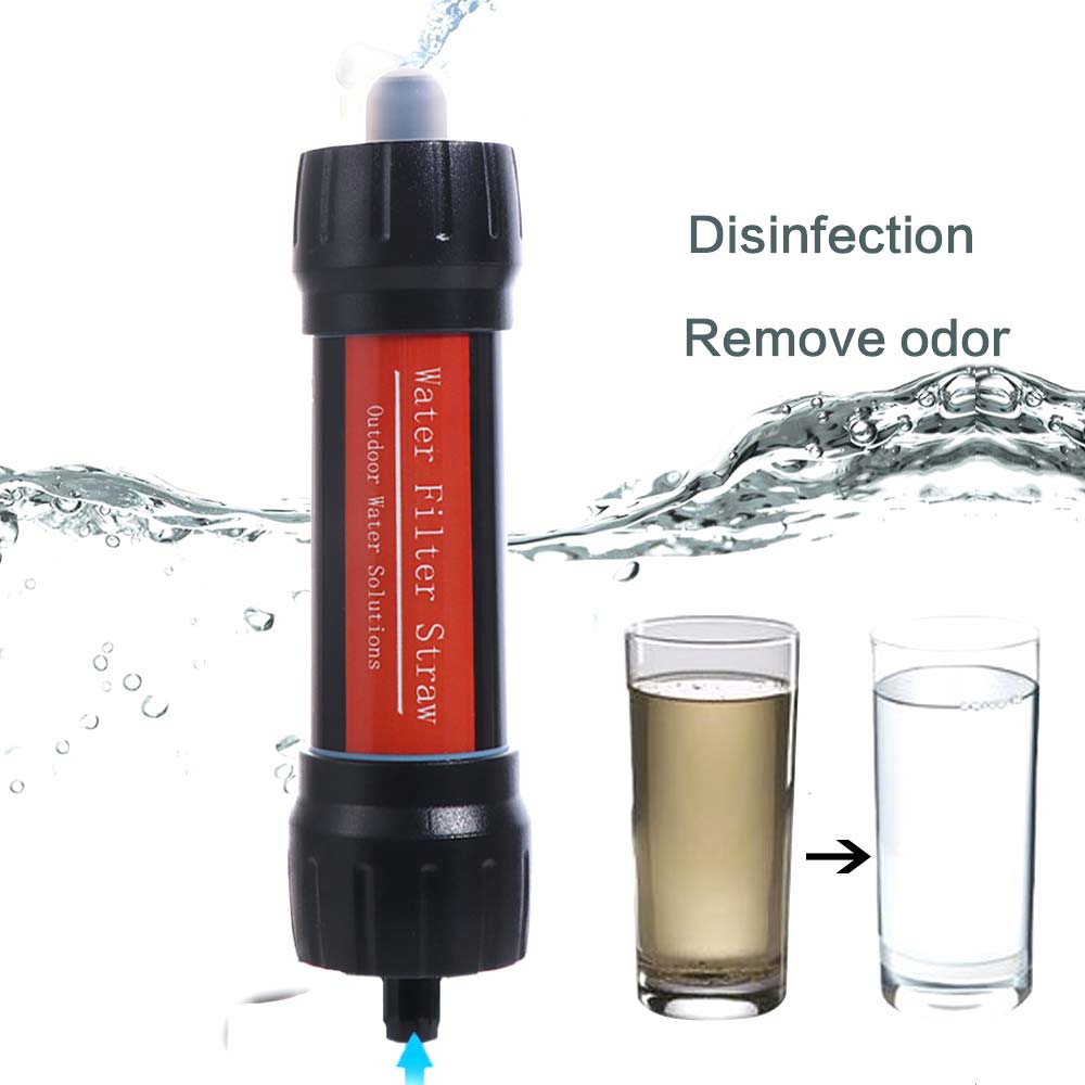 Mini Mini Water Filter Straw P - مراجعة Water Purification Straw وسعره