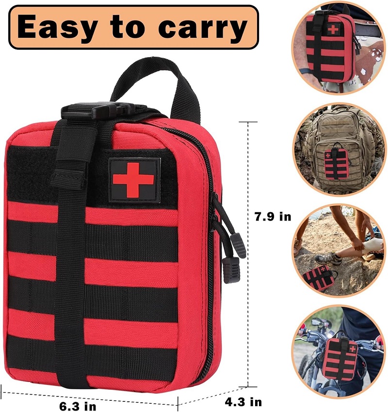 Tactical First Aid Bag Surviva - مراجعة Bivy Bag Emergency وسعره