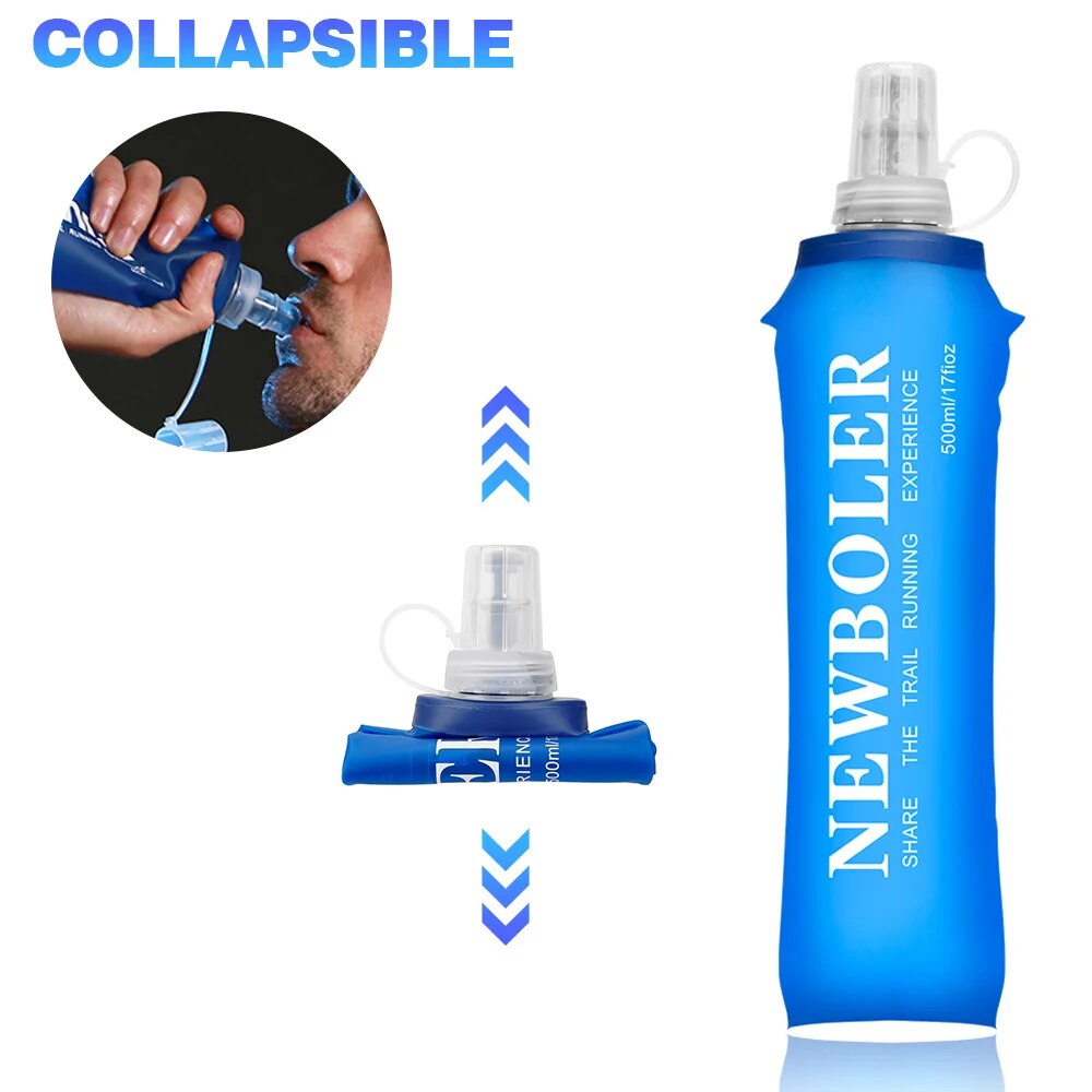 NEWBOLER 250ml 500ml Water Bot - مراجعة Water Bag Collapsible وسعره