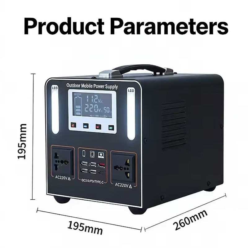 220V LiFePO4 Portable Power St - مراجعة Solar Emergency Charger وسعره