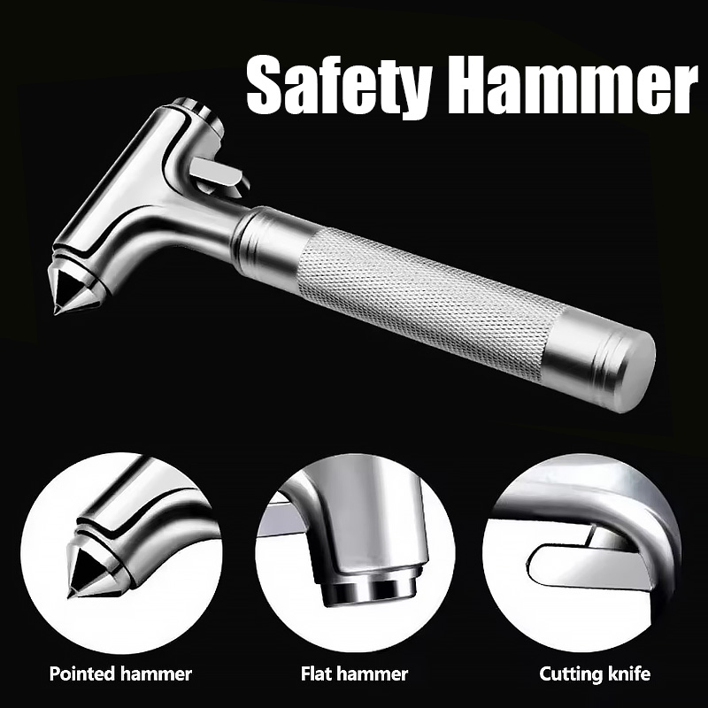 Car Safety Hammer Car Window B - مراجعة Rescue Rope Throw وسعره