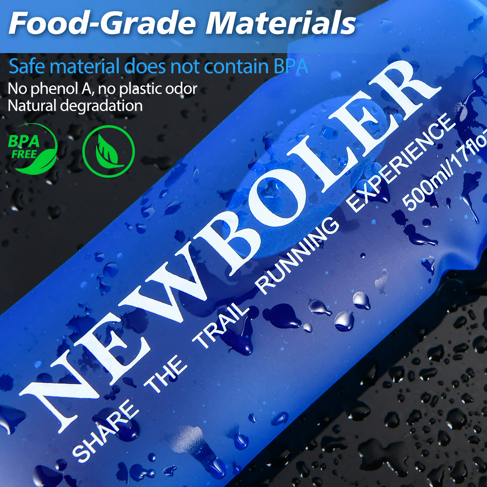 NEWBOLER 150ml 250ml 500ml Wat - مراجعة Water Bag Collapsible وسعره