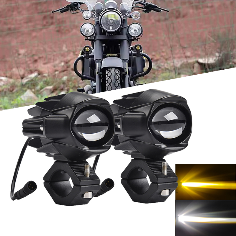 Motorcycle LED Fog Light Flash - مراجعة Sos Light Strobe وسعره