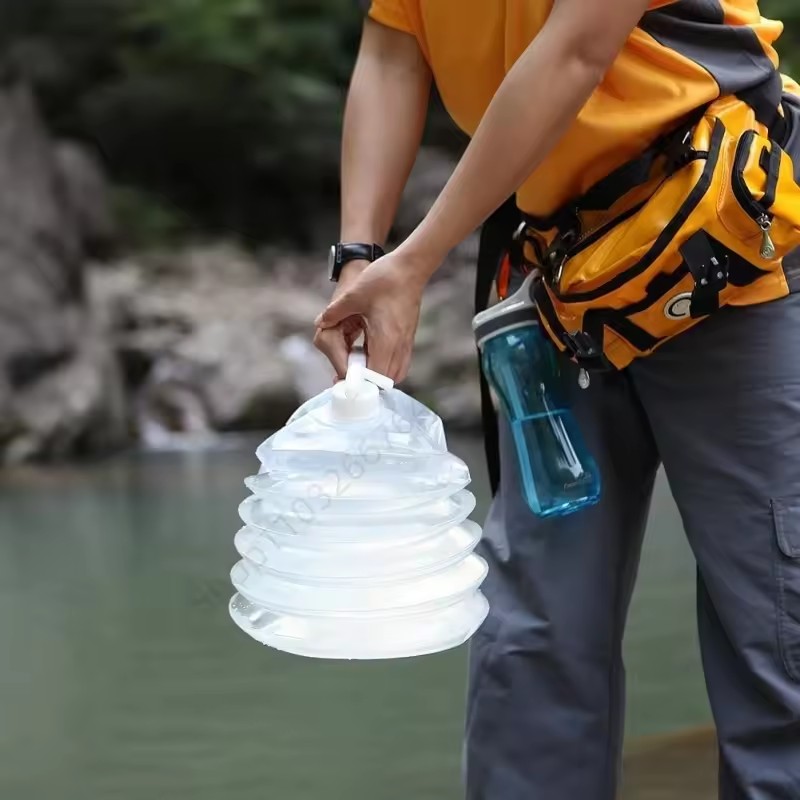 Portable 5/10L /15L Outdoor Fo - مراجعة Water Bag Collapsible وسعره