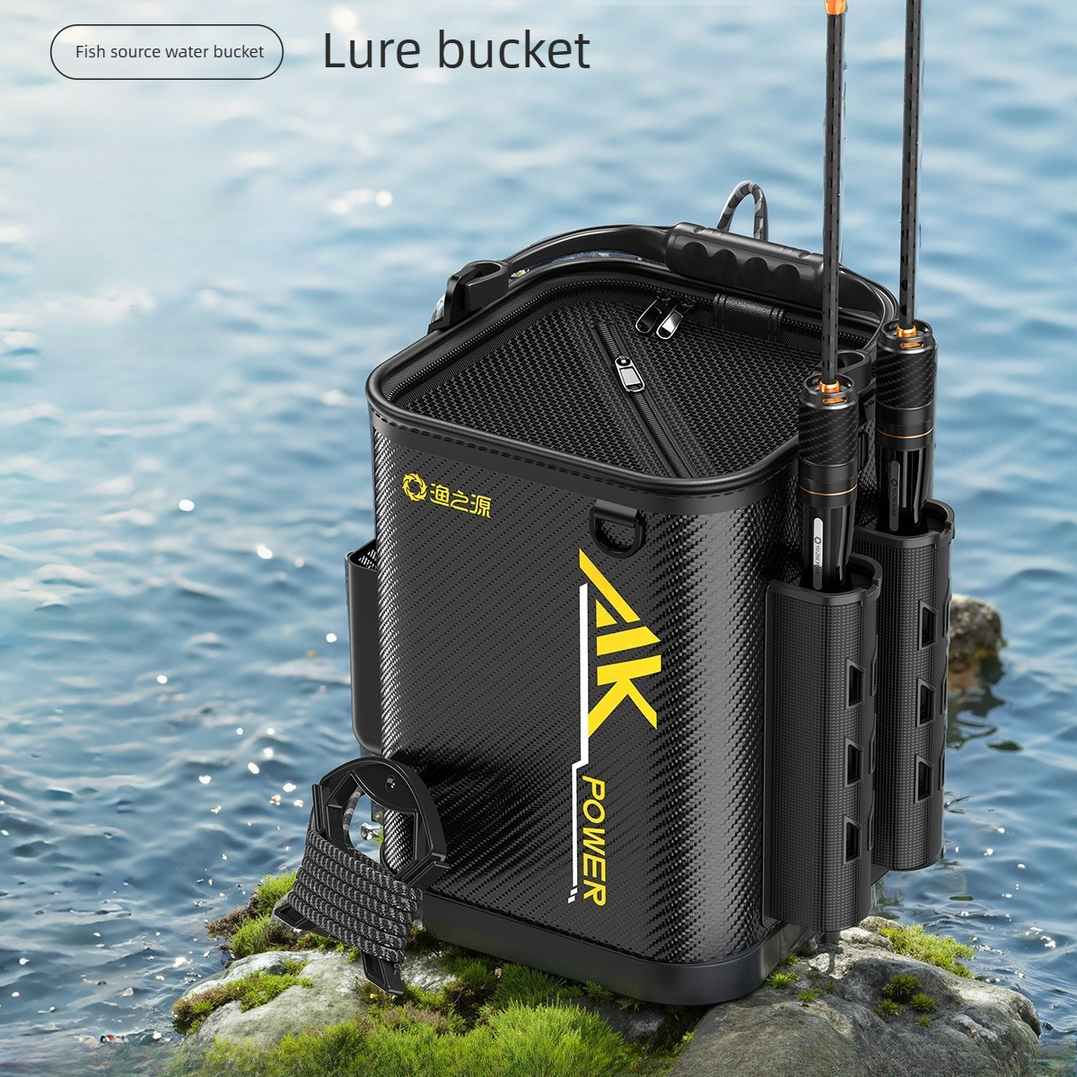 Multi-Functional Live Fish Buc - مراجعة Water Bag Collapsible وسعره