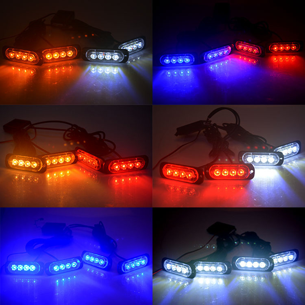 Wireless Grille Police Lights  - مراجعة Sos Light Strobe وسعره