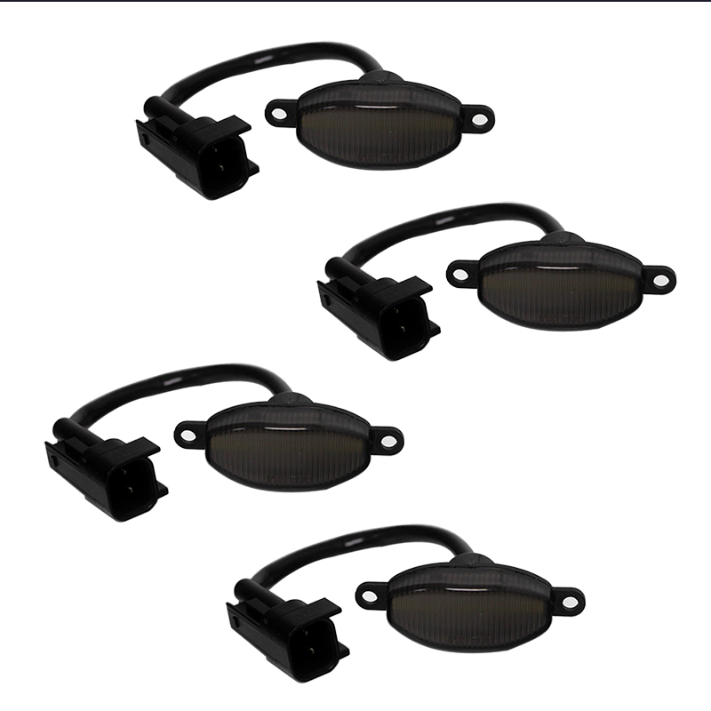 4PCS Smoked Lens Front Amber & - مراجعة Signal Flare Kit وسعره