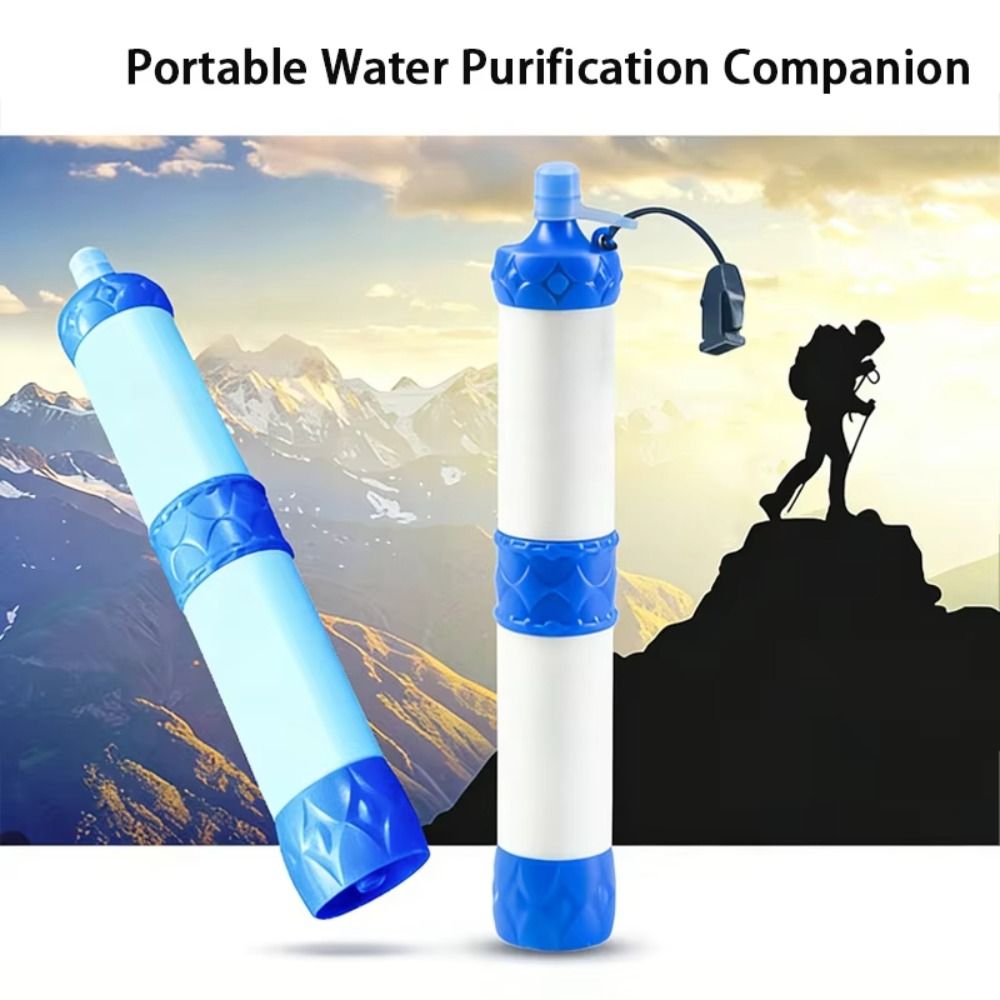 Mini Mini Water Filter Straw S - مراجعة Water Purification Straw وسعره