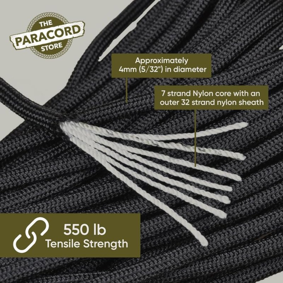 Type III 550 Paracord - 1000 F - مراجعة Para Cord 1000Ft وسعره